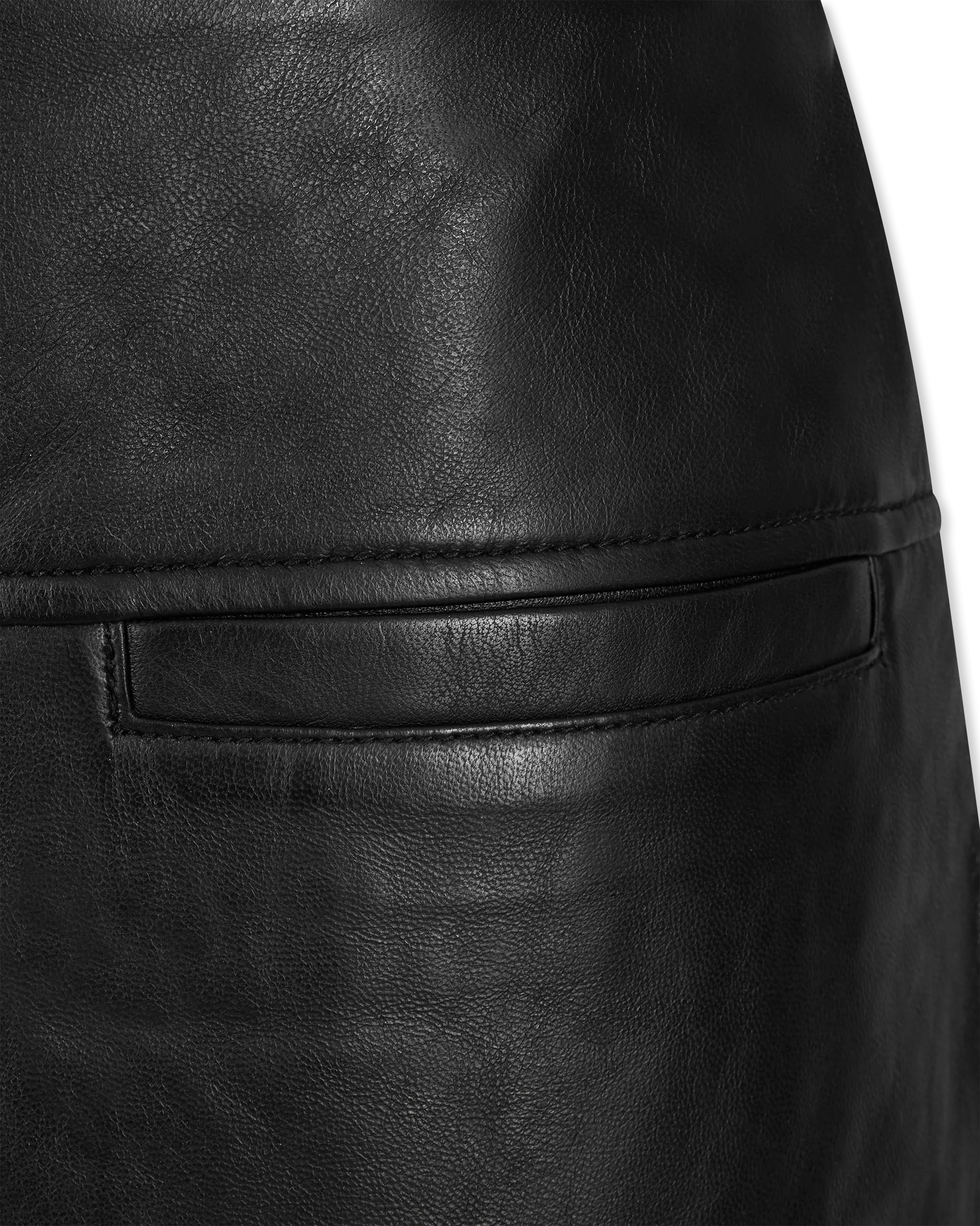 Inaya Genuine Leather Skirt