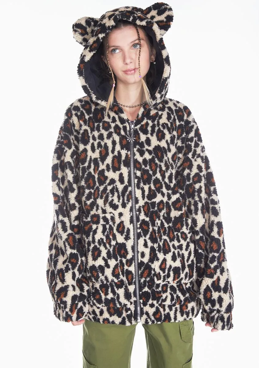 It's A Fuzzy Story Hooded Jacket
