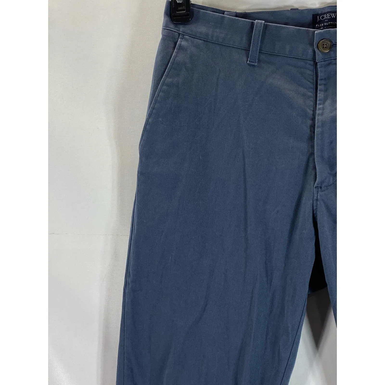 J. CREW Men's Blue Flex Sutton Straight-Fit Chino Pant SZ 34X32