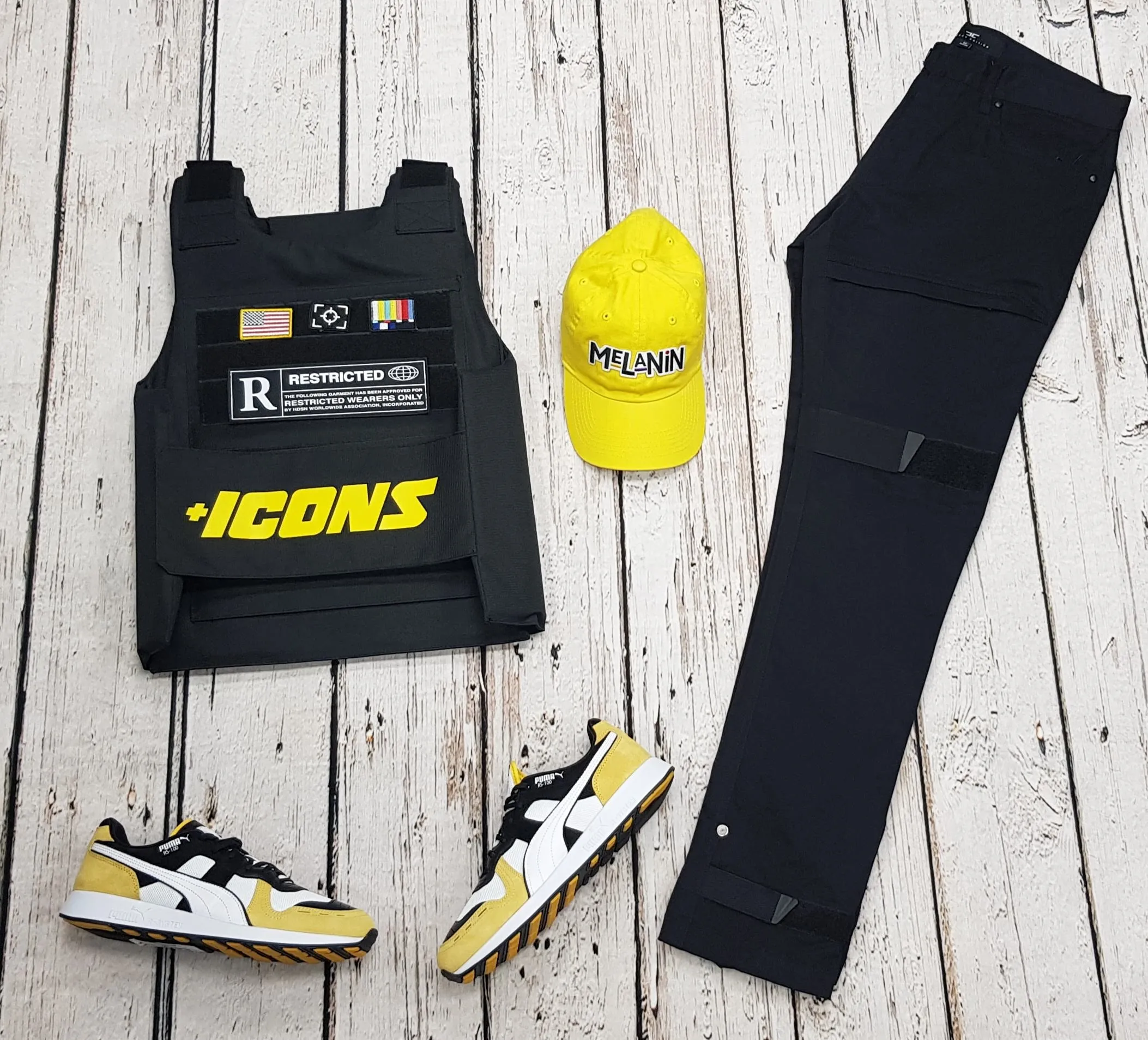 Jordan Craig Strap Cargo, Black
