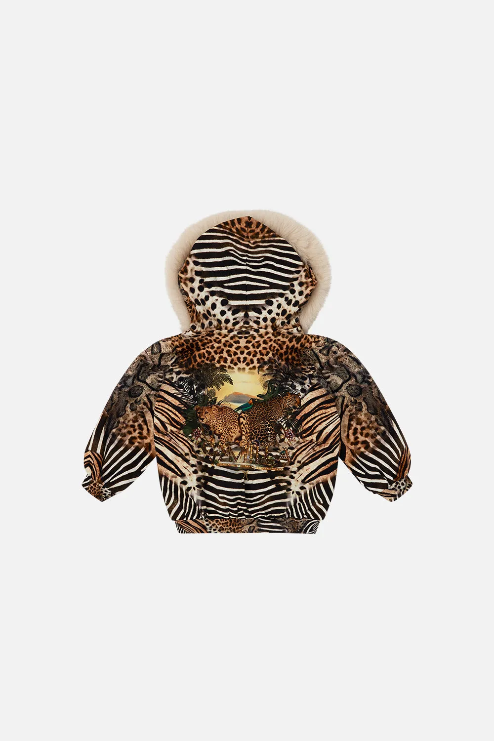 KIDS FLEECE ZIP HOODIE 4-10 FOR THE LOVE OF LEO
