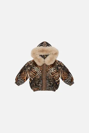 KIDS FLEECE ZIP HOODIE 4-10 FOR THE LOVE OF LEO
