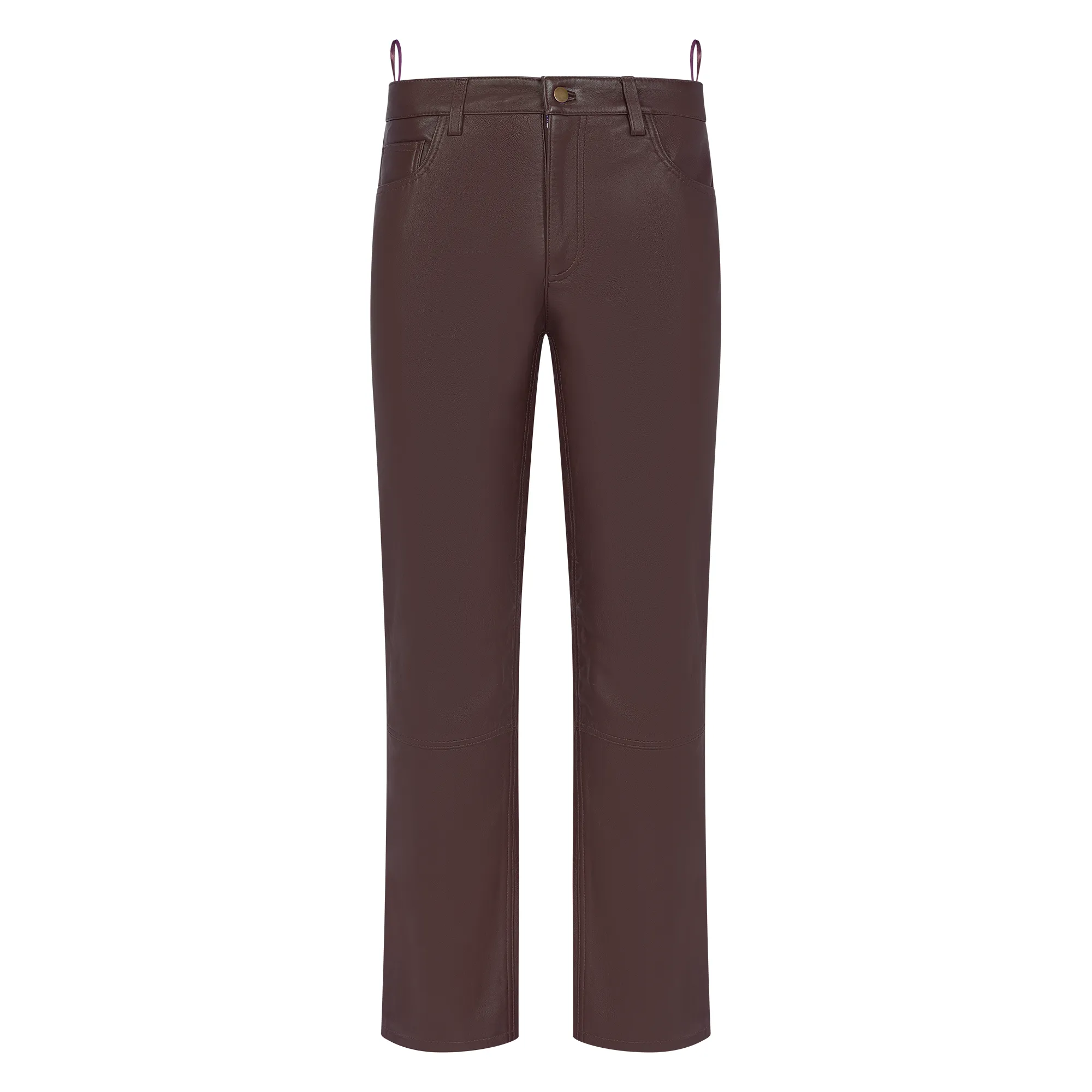 Leather pants jean style #123