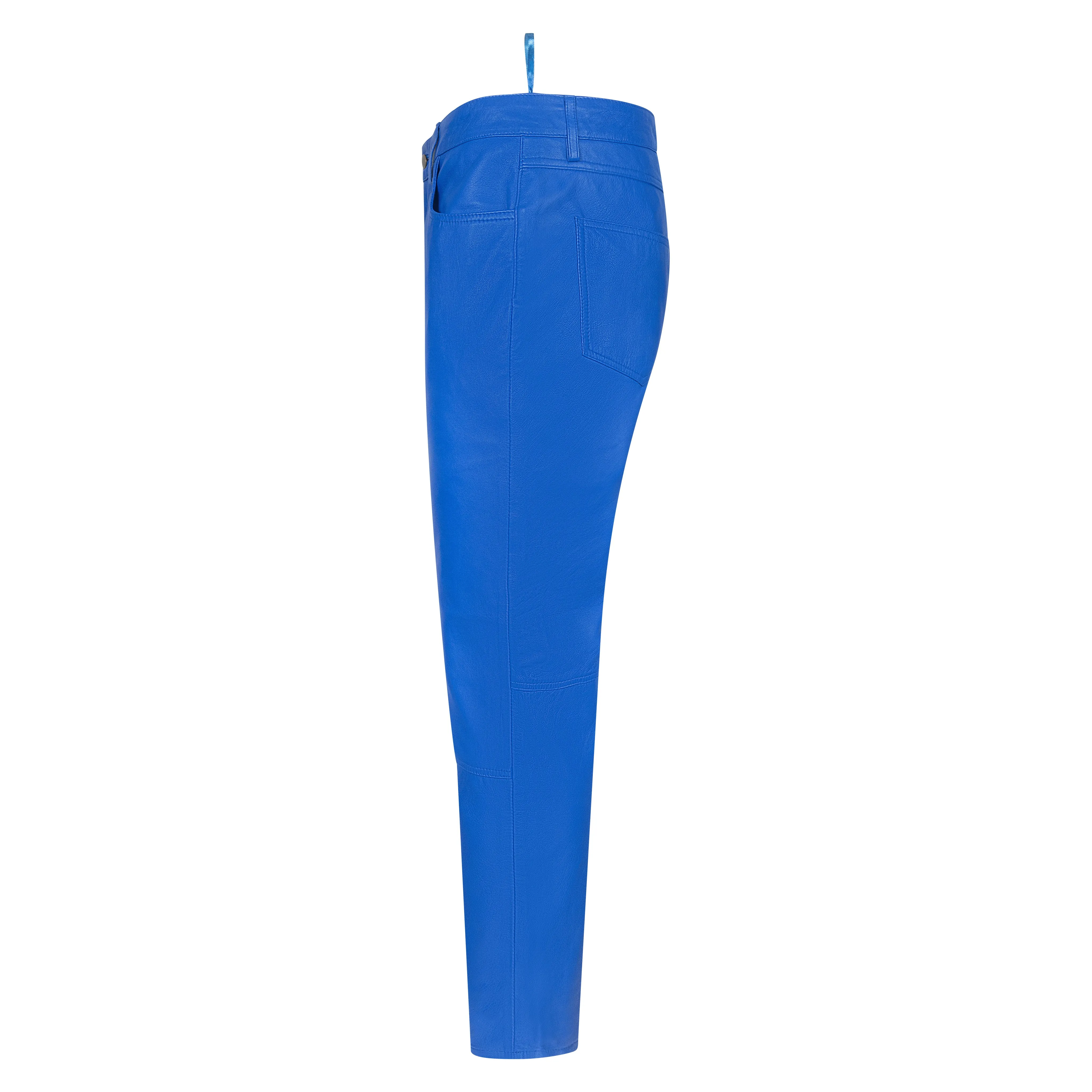 Leather pants jean style #123