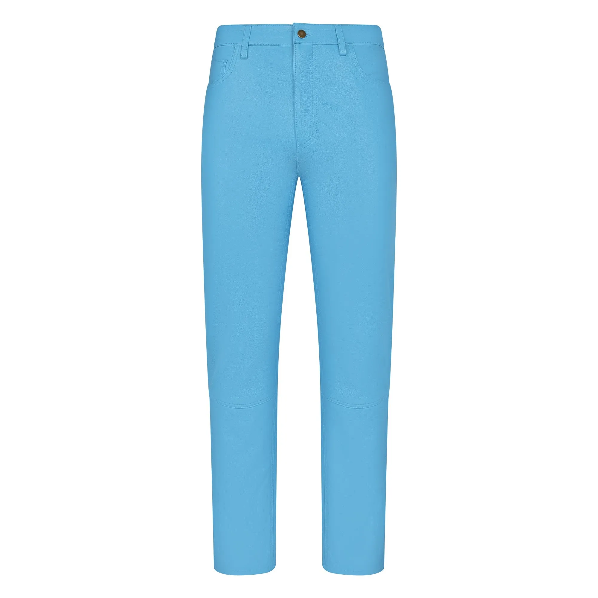 Leather pants jean style #123