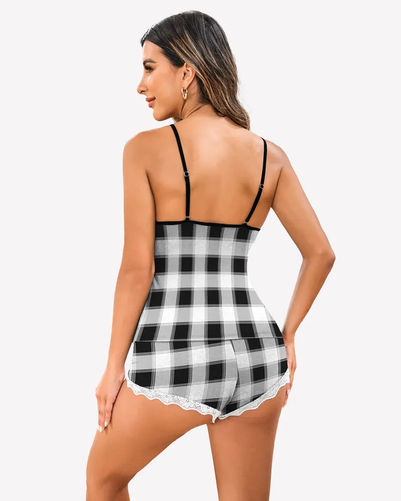 Leopard Pajamas Modal Cami Sleep Set