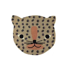 Leopard Rug - Camel