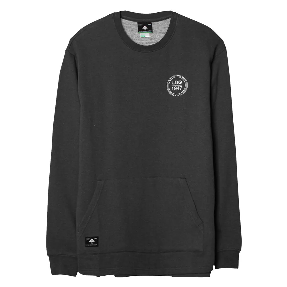 LRG 1947 Crew Pouch Sweatshirt Black Heather