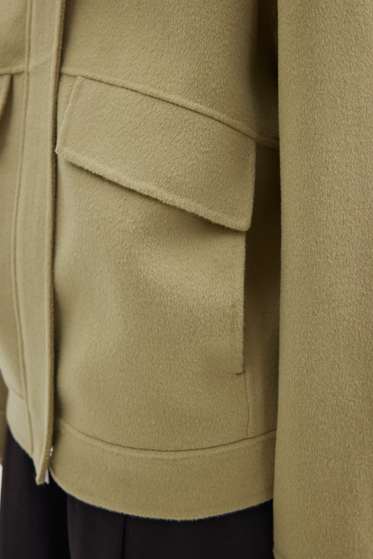 Luxe Silk Cashmere Jacket