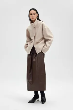 Luxe Silk Cashmere Jacket