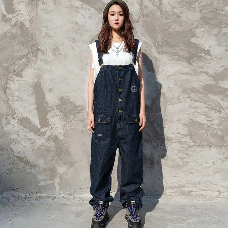 Man Fall Outfits Cargo Pants Casual Suspenders Pants Men's Business Shirt Pants Suspenders