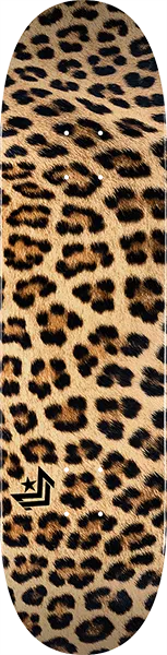 Mini Logo Deck 243/K-20 -8.25 Leopard Fur DECK ONLY
