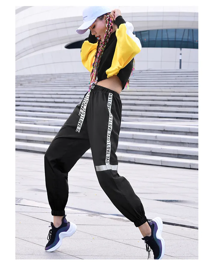 MIP SIDE TAPING TRACK PANTS WITH ELASTICATED CUFF