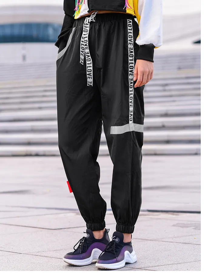 MIP SIDE TAPING TRACK PANTS WITH ELASTICATED CUFF