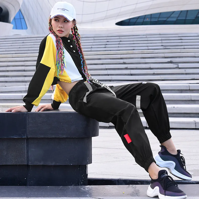 MIP SIDE TAPING TRACK PANTS WITH ELASTICATED CUFF