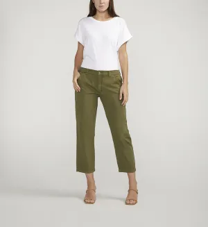 Moss Chino Cropped Pants