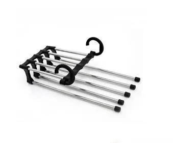 Multi-Layer Hanging Pants Storage Rack Five in One hundred Magical Magic Hanger
