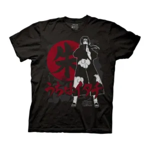 Naruto Shippuden Itachi Symbols Anime Adult T-Shirt