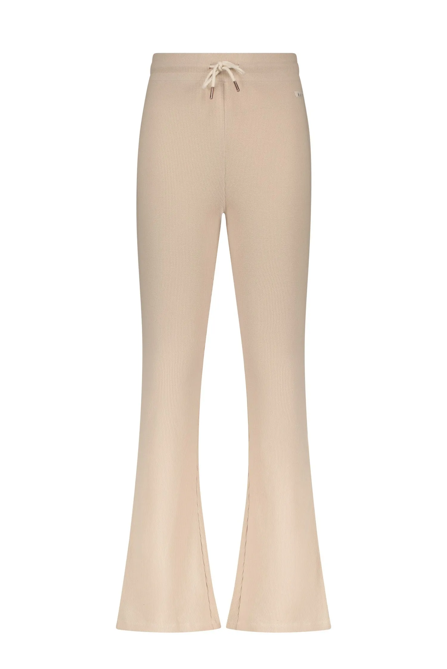 NoBell Sady waffled rib jersey flared pants