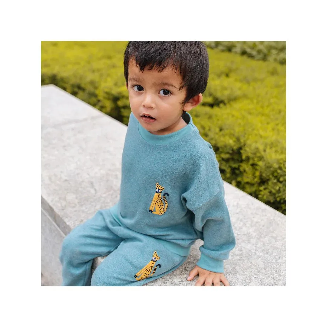 Ollie The Octopus | Organic Melange Tracksuit Set