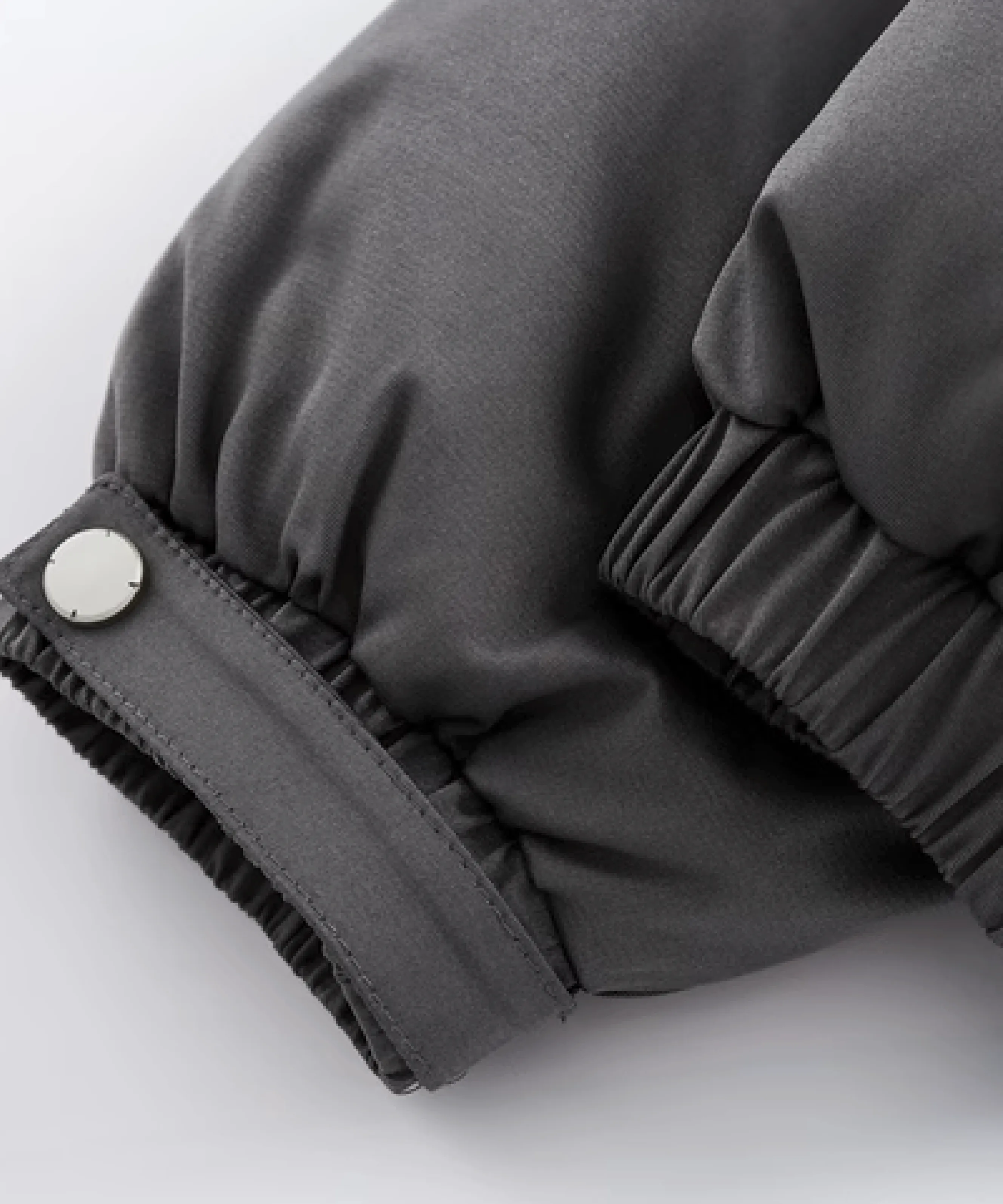 Patchwork Two Tone Down Coat