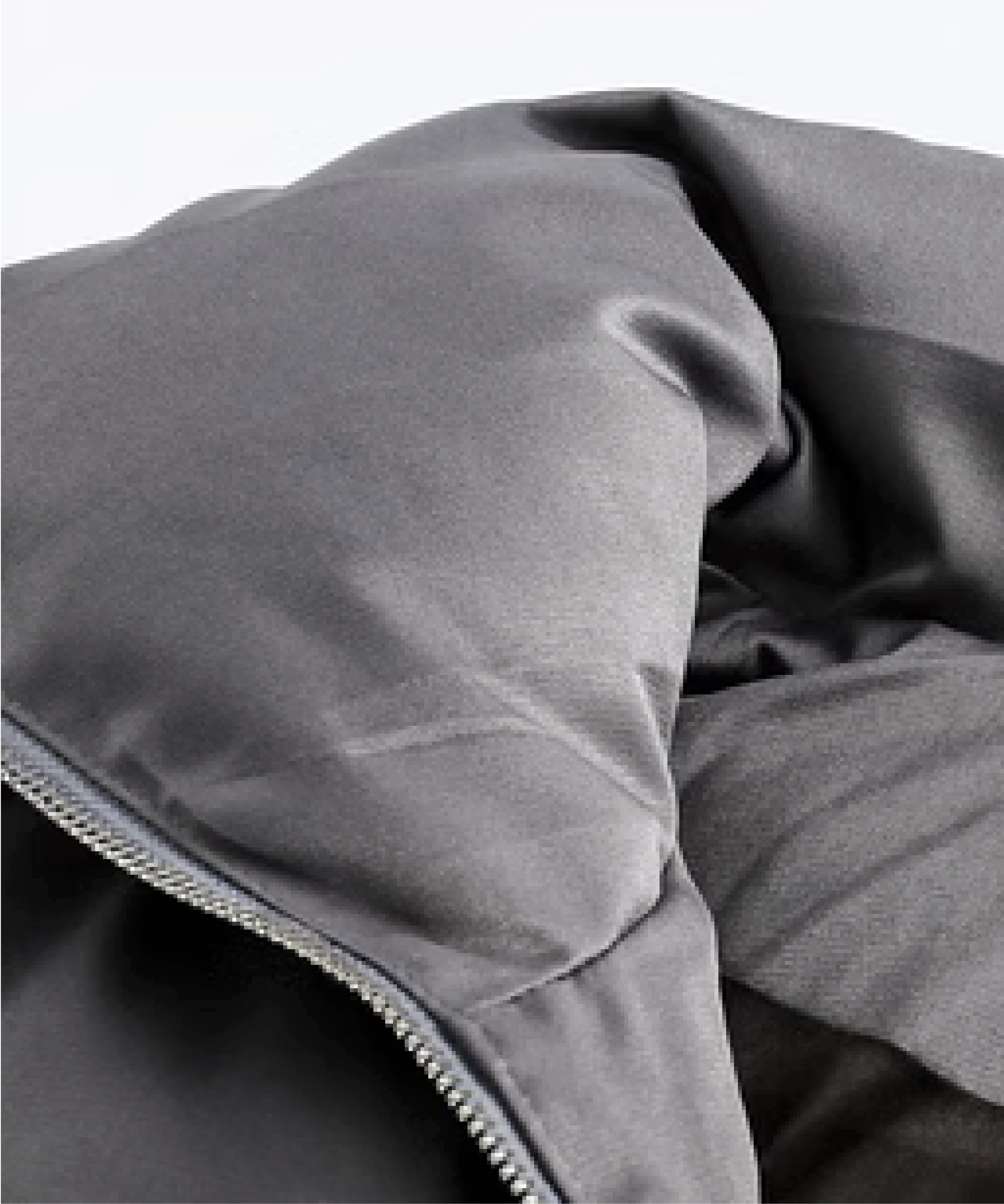 Patchwork Two Tone Down Coat