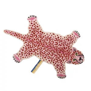 Pinky Leopard Rug - Large