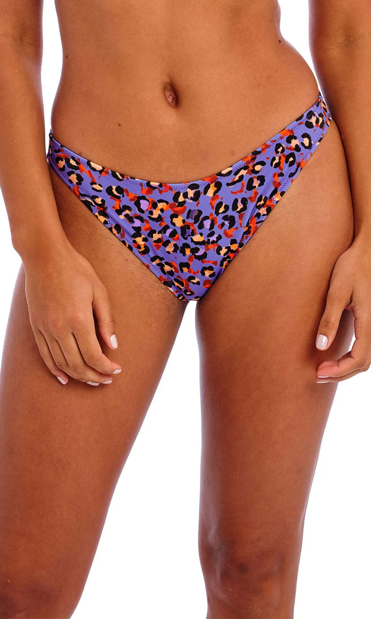 Santiago Nights Leopard High Leg Bikini Brief