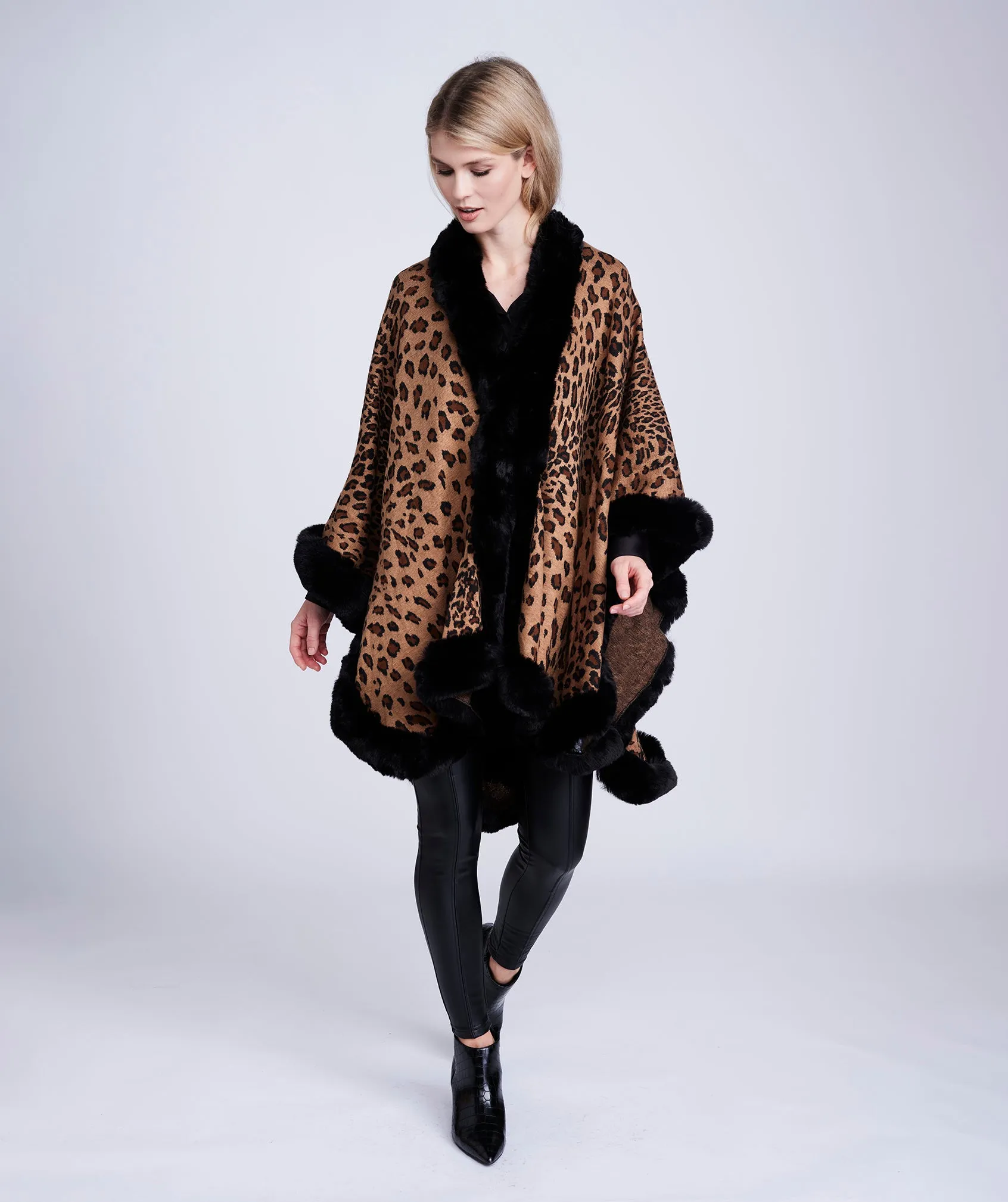 Simona Wrap - Leopard