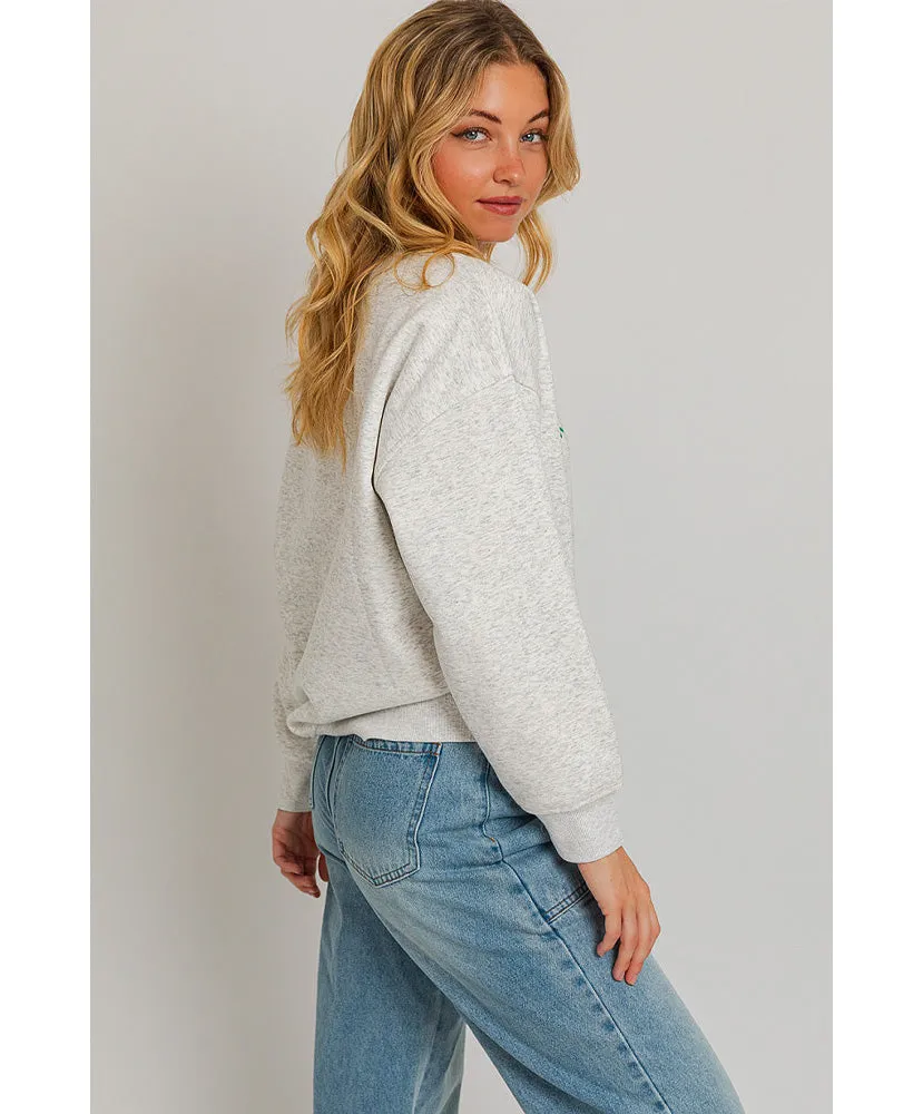 Ski Resort Fleece Sweatshirt