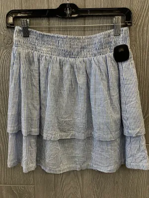 Skirt Midi By H&m In Blue, Size: 4