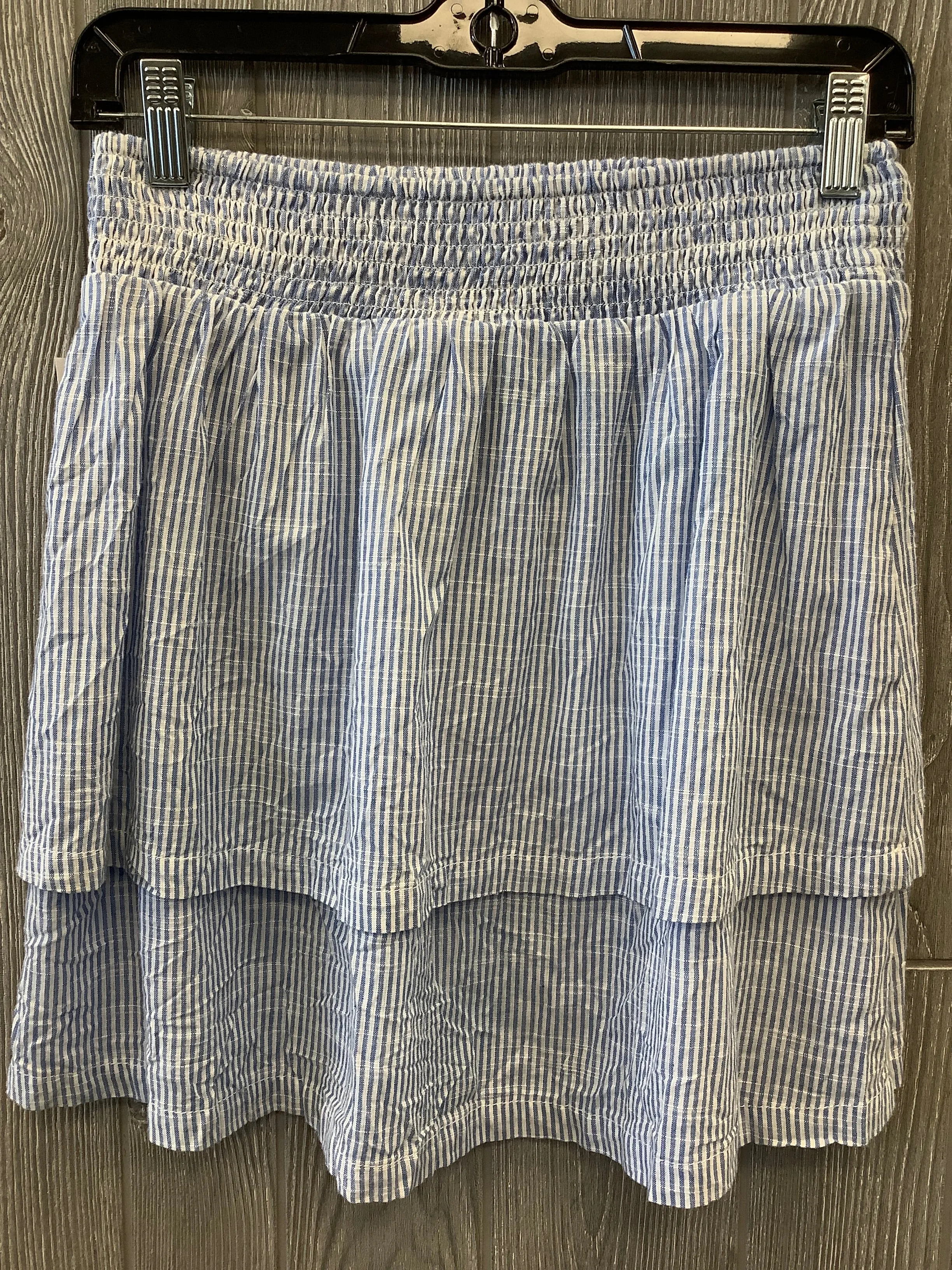 Skirt Midi By H&m In Blue, Size: 4