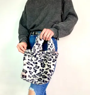 Snow Leopard Mini Purse