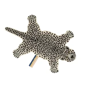 Snowy Leopard Rug - Large