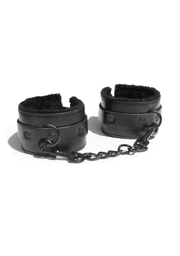 Sportsheets Sex & Mischief Shadow Fur Handcuffs