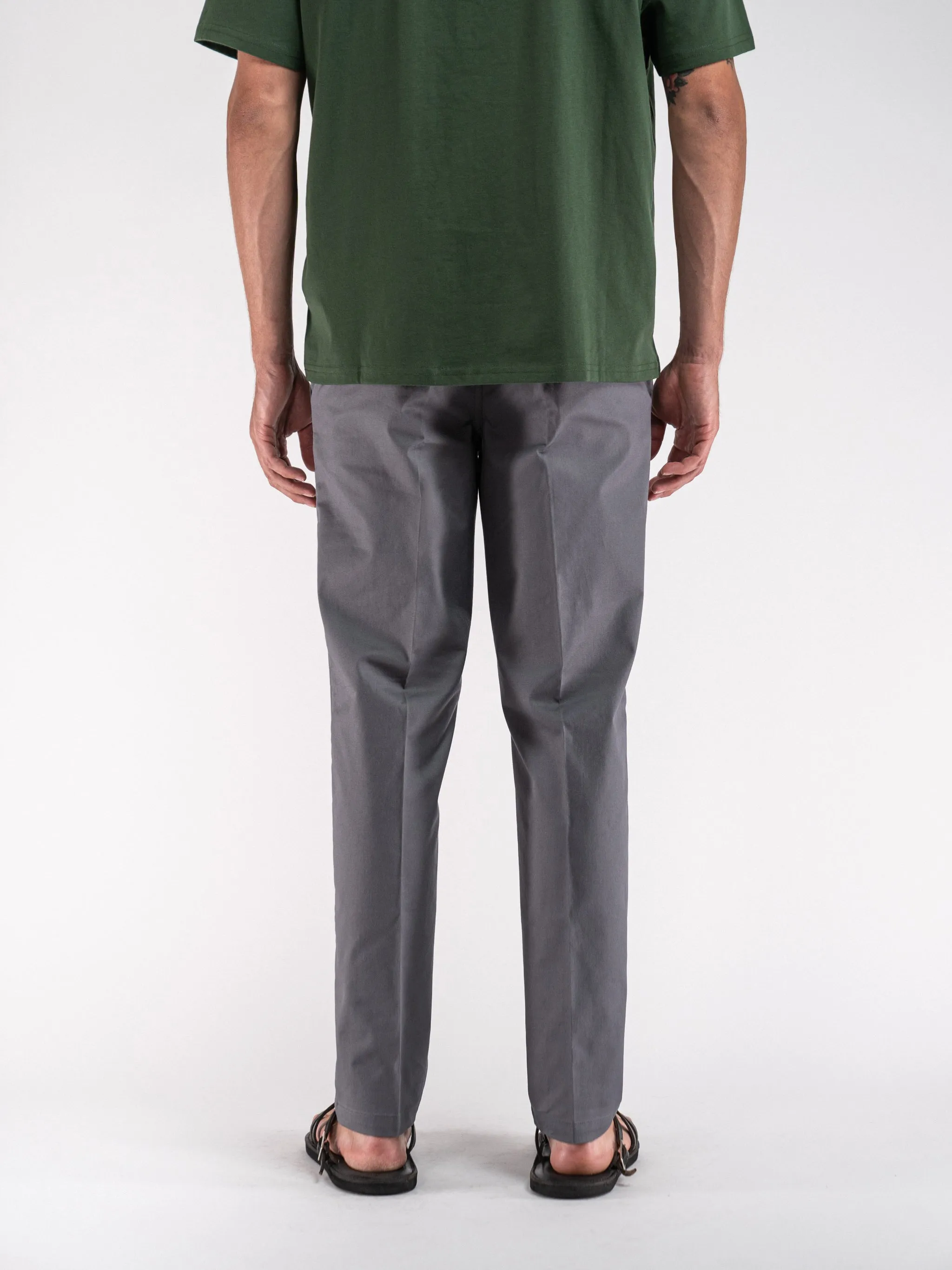 Standard Fit Chino Pant Charcoal Gray