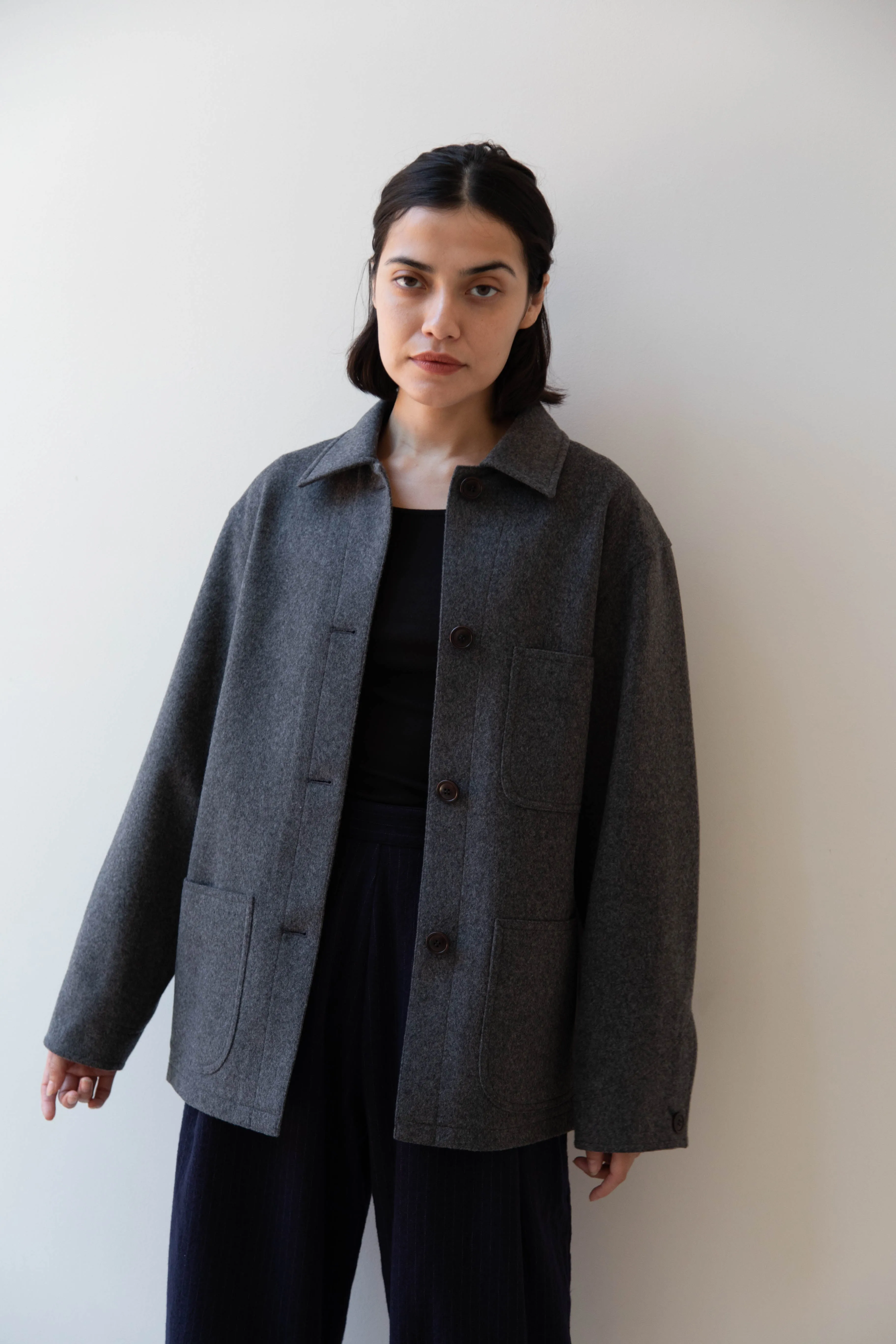 Teder | Highlight Beaver Jacket in Grey