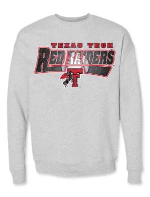 Texas Tech "Burst" Baseball Crewneck Sweatshirt