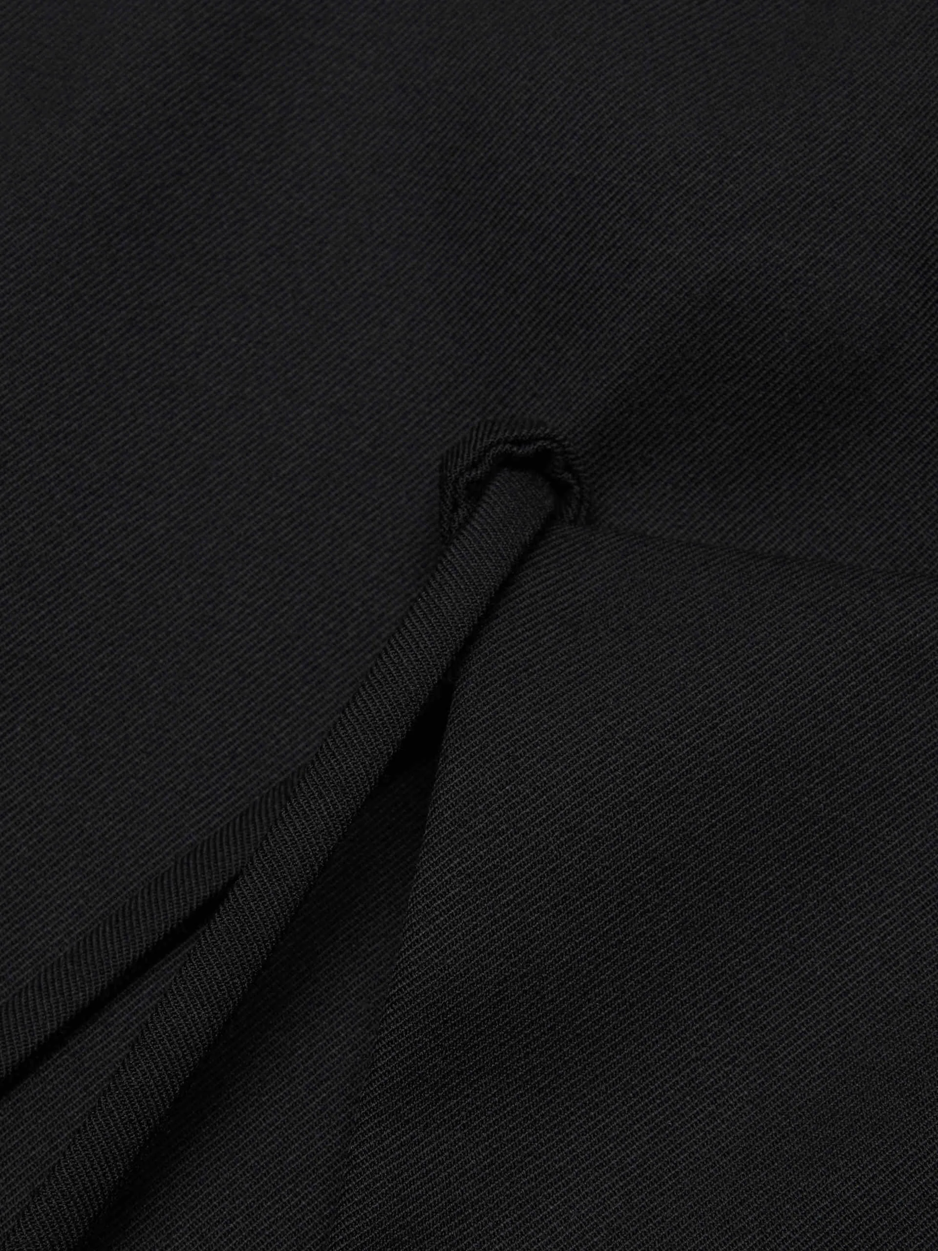 Tie Detail Cropped Jacket