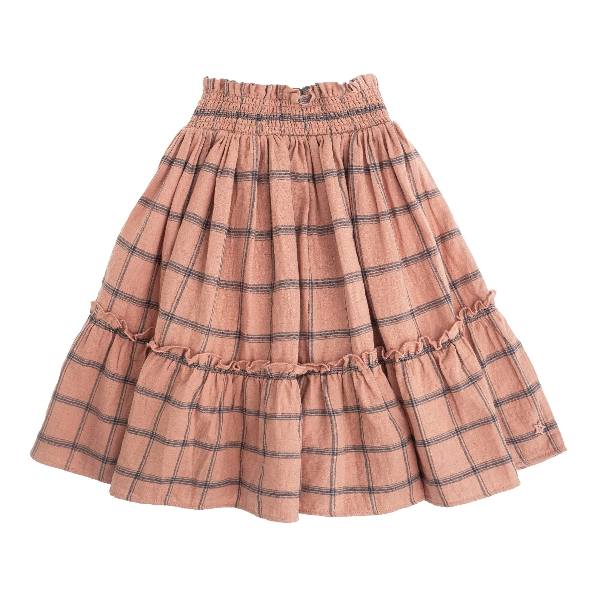 Tocoto Vintage Checkered Skirt