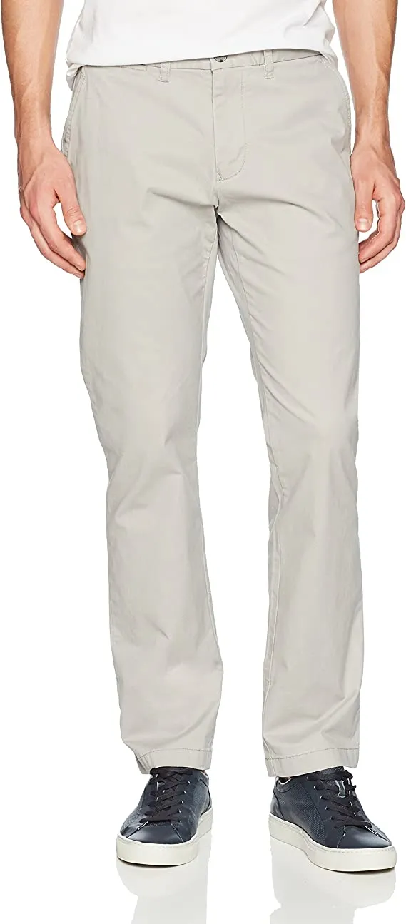 Tommy Hilfiger Mens Stretch Chino Pants in Custom  Drizzle