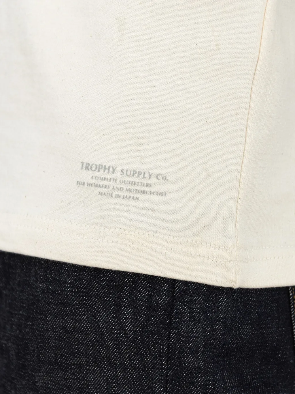 Trophy Clothing OD Henley Tee Natural