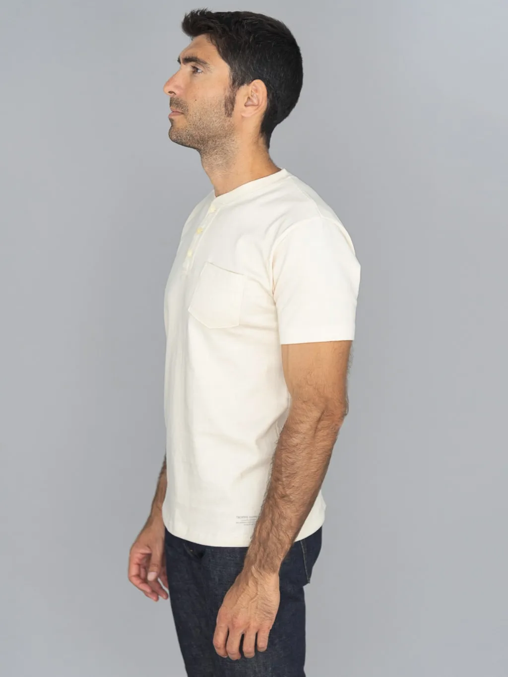 Trophy Clothing OD Henley Tee Natural