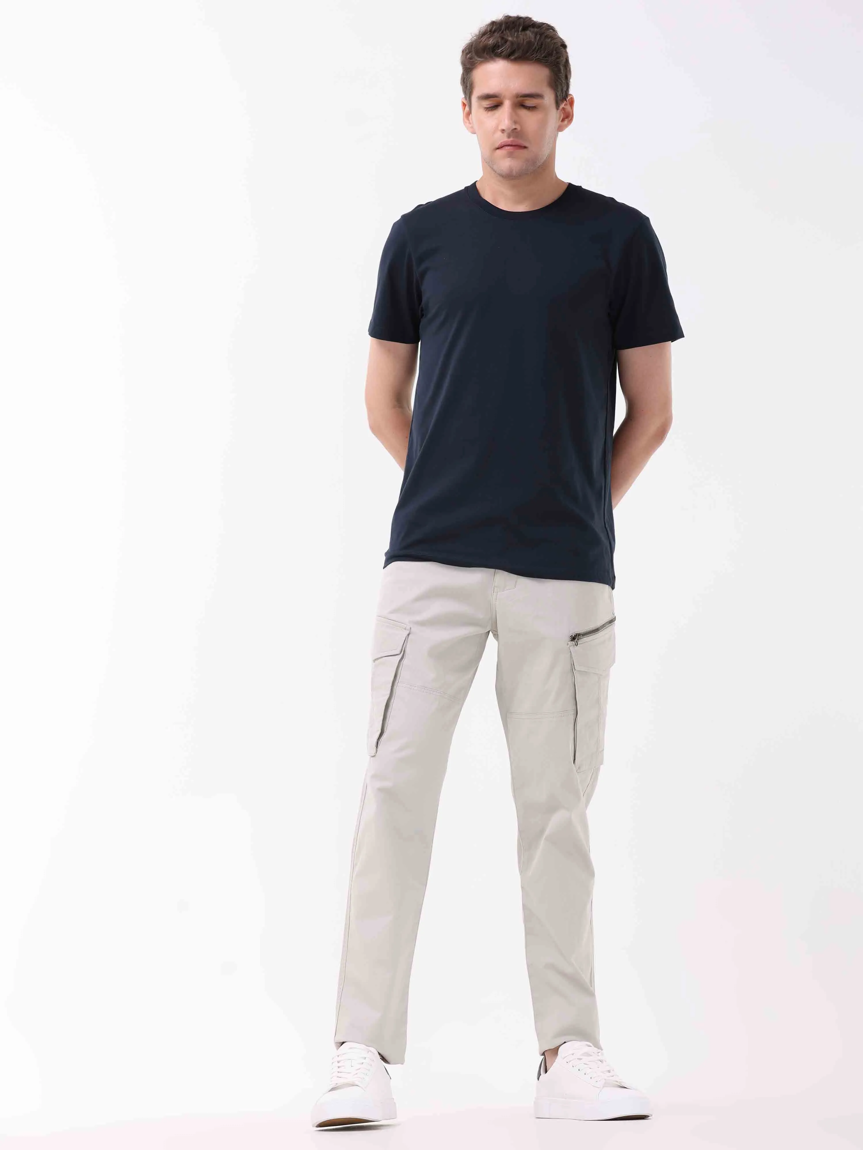 Utility Cloud Grey Cargo Pant