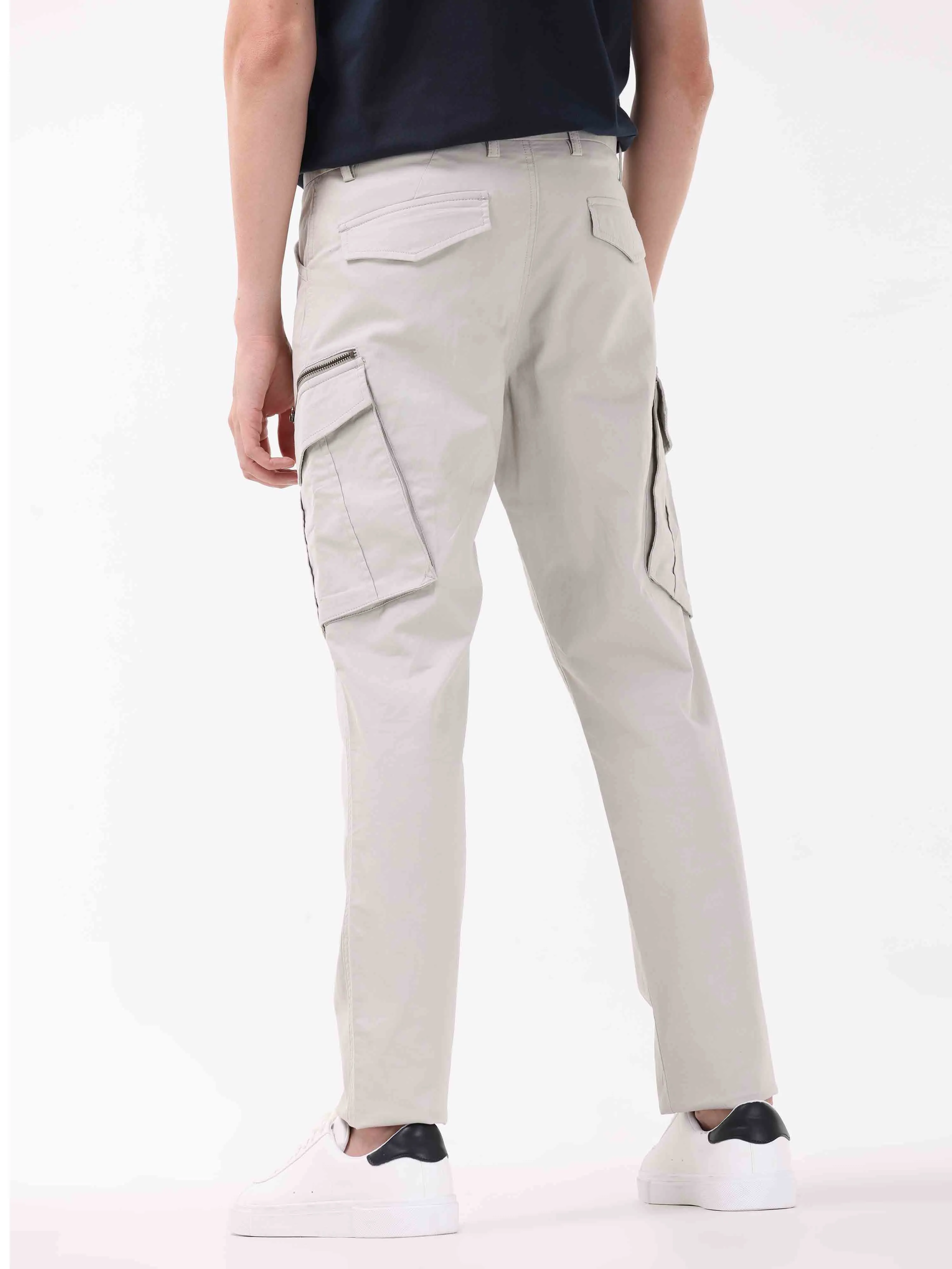 Utility Cloud Grey Cargo Pant