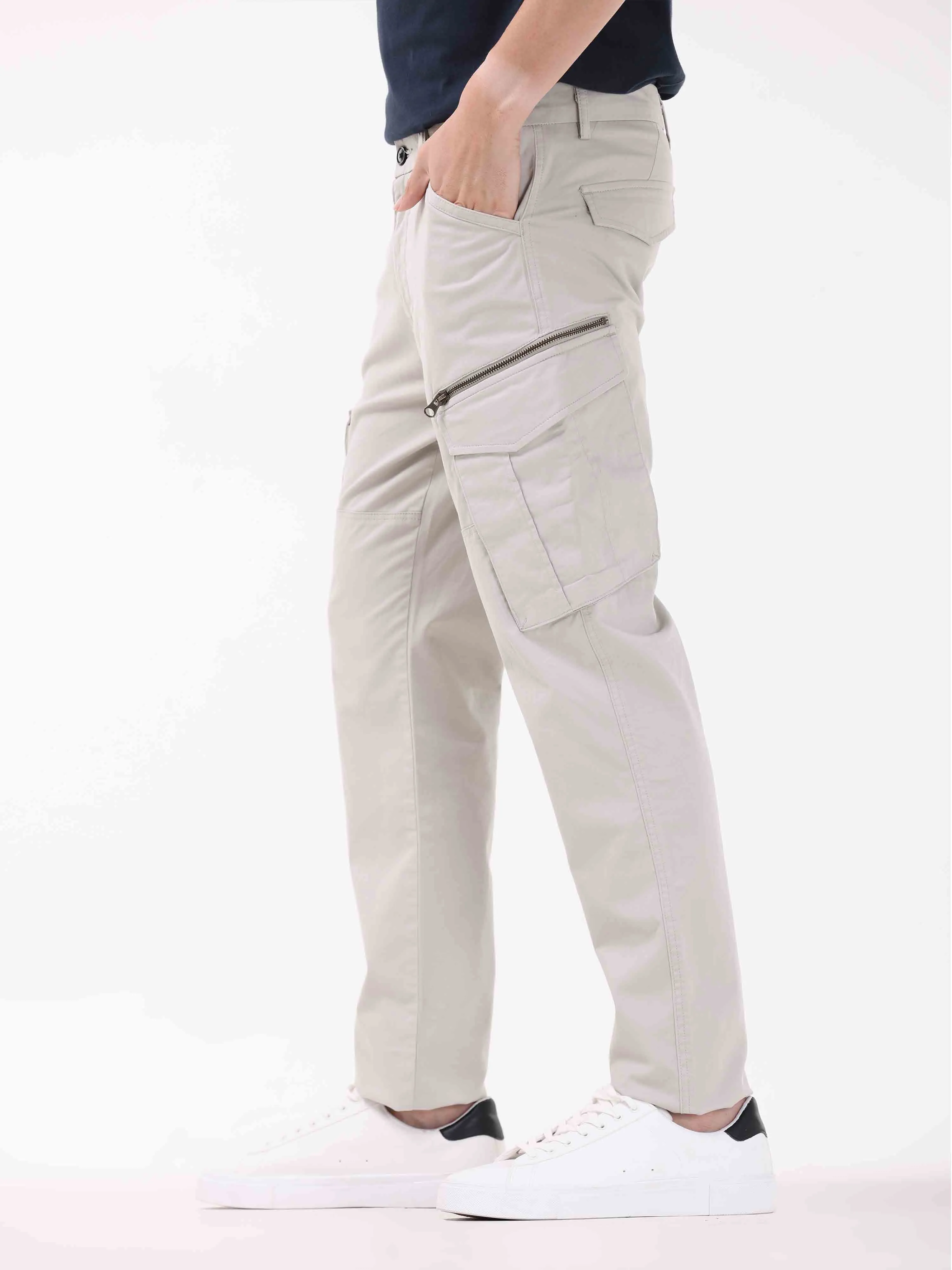 Utility Cloud Grey Cargo Pant