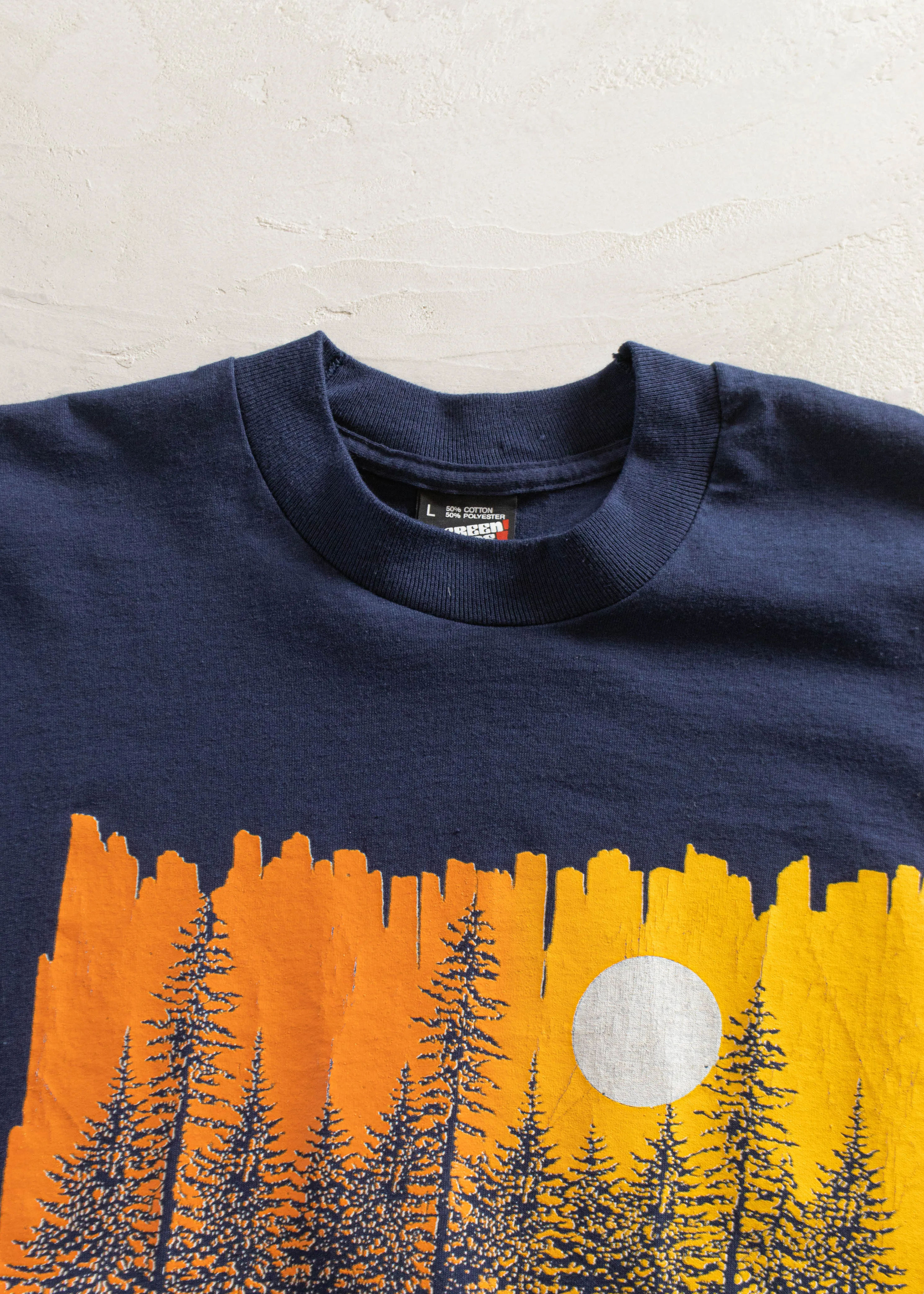 Vintage 1991 Screen Stars "West Virginia" Souvenir T-Shirt Size S/M