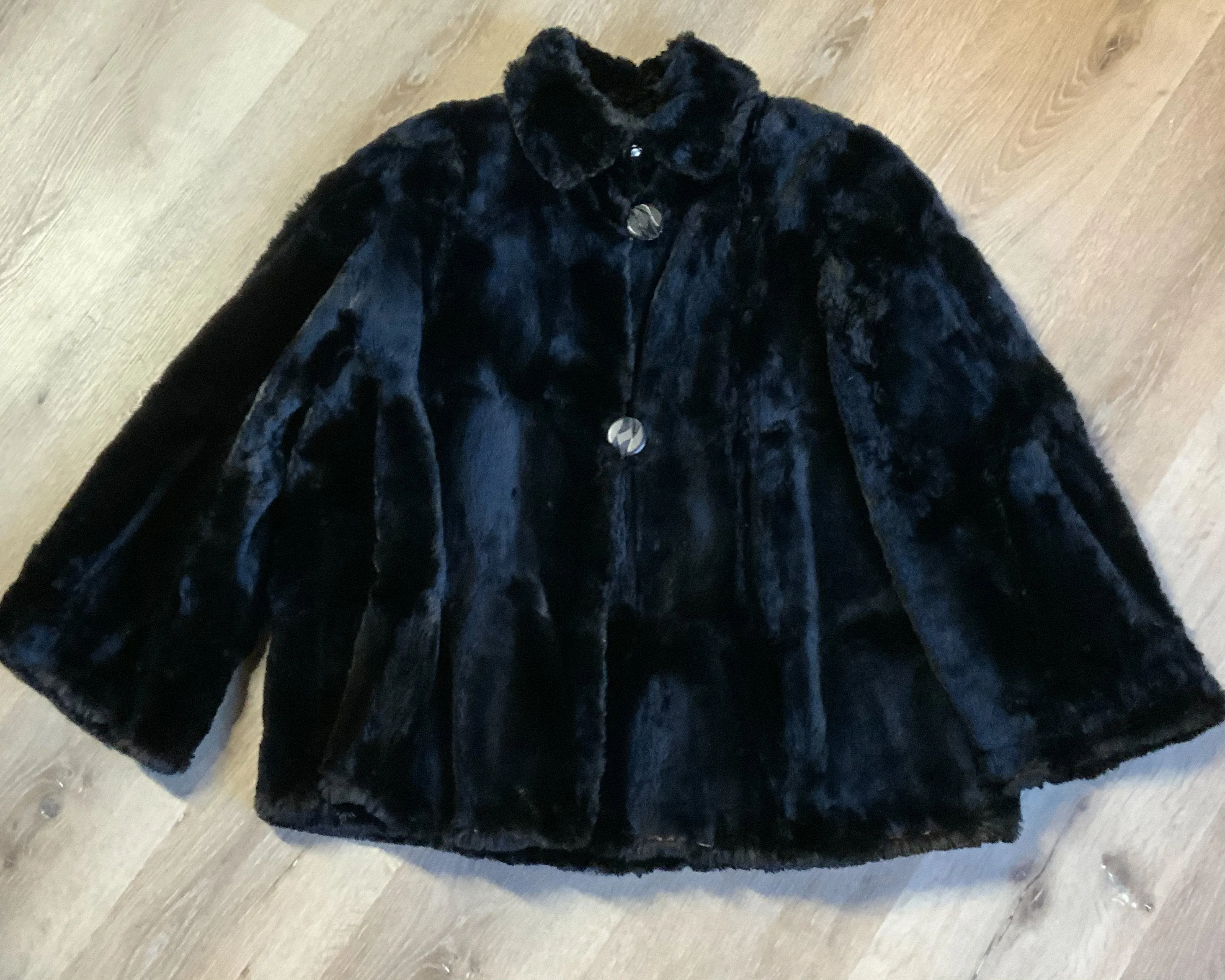 Vintage Beaver Fur Coat