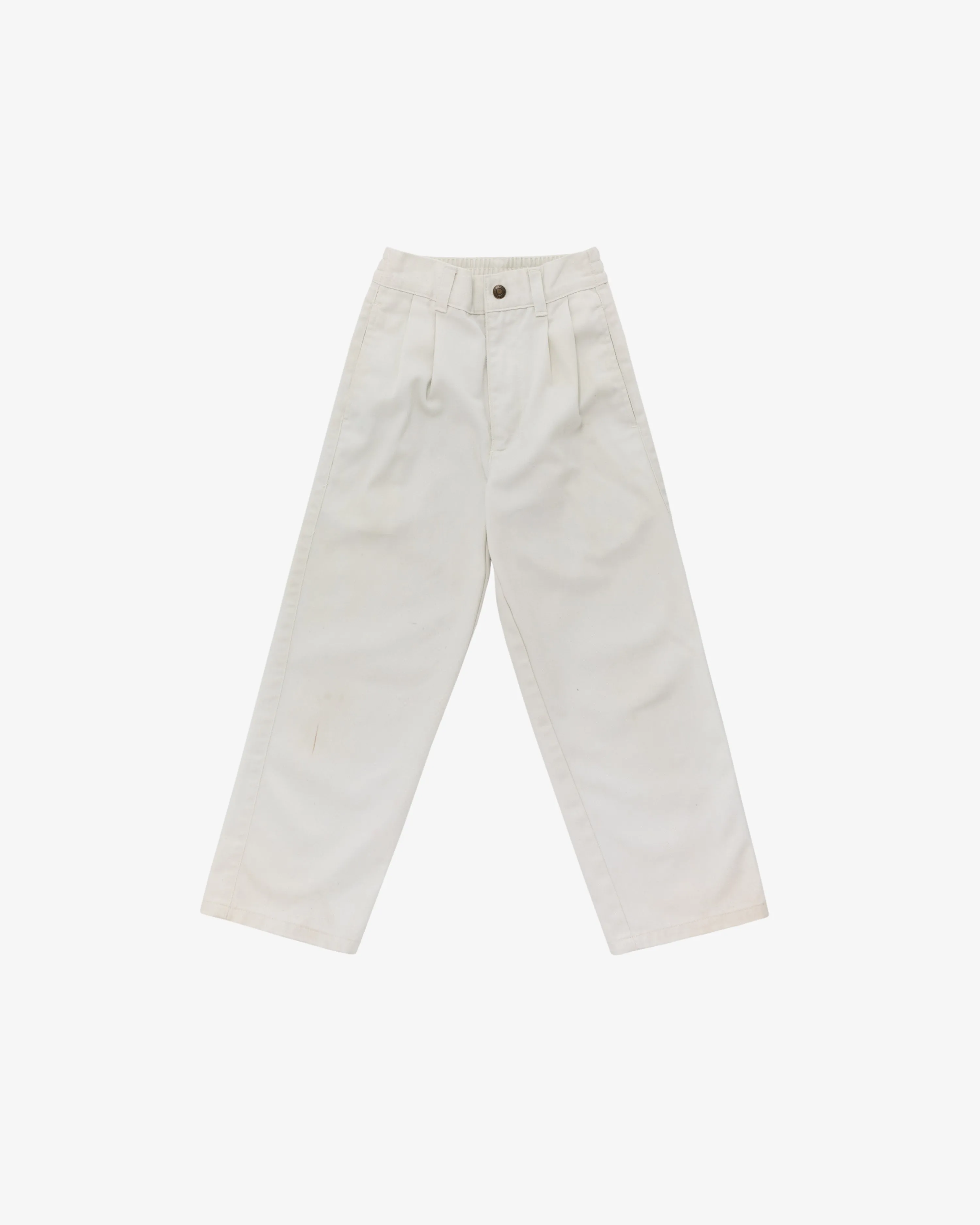 Vintage Kids Pleated Chino Pant