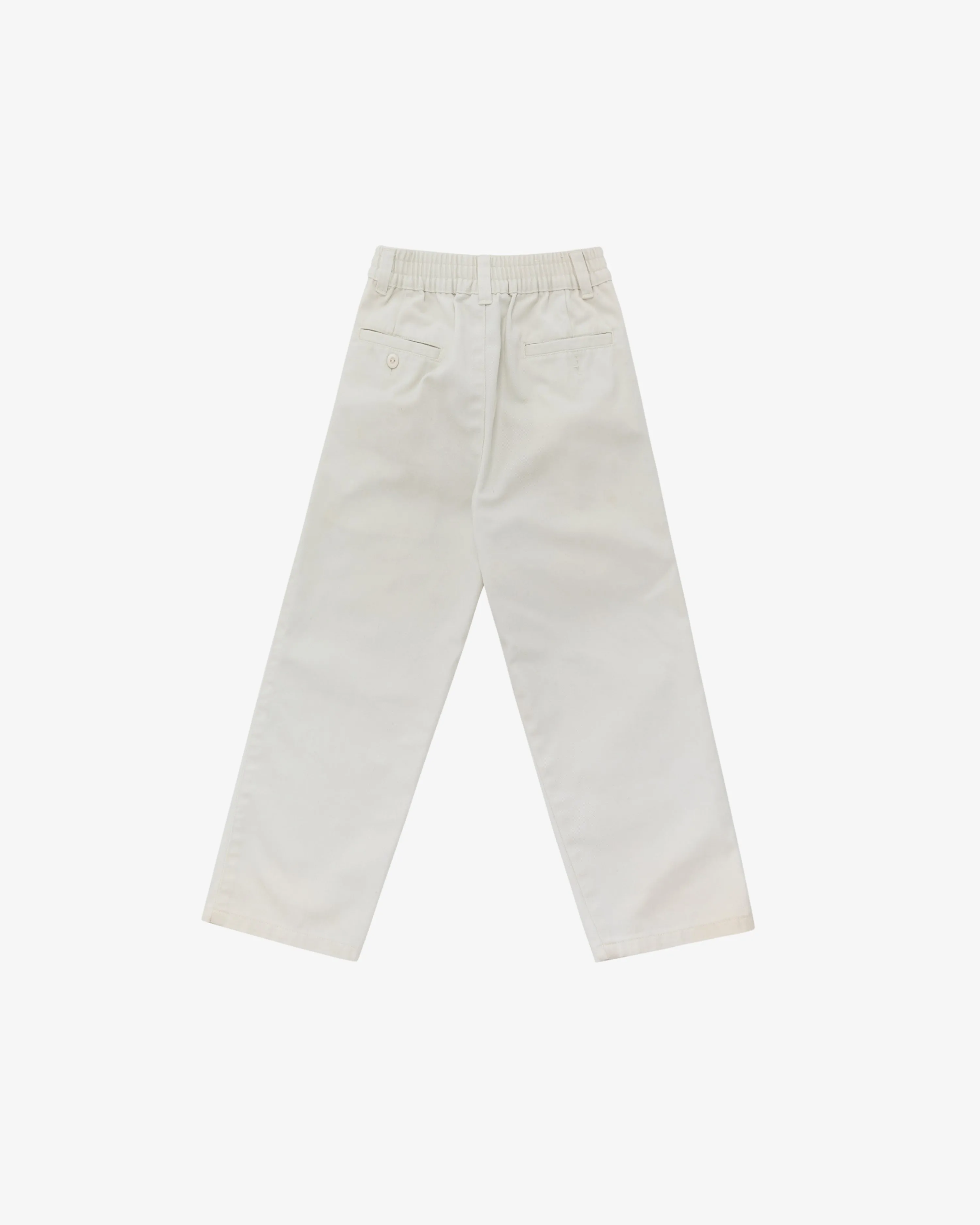 Vintage Kids Pleated Chino Pant